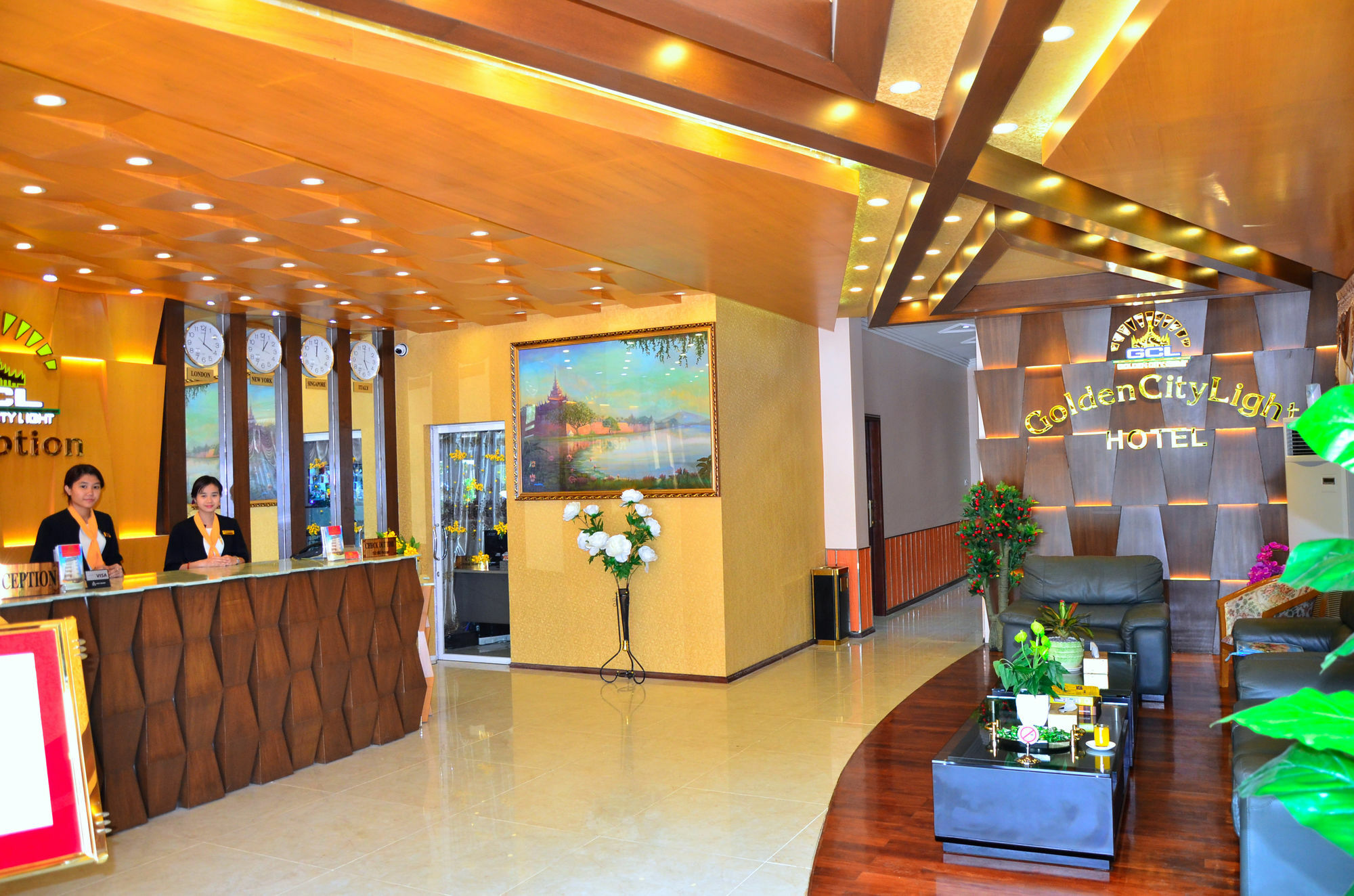 Golden City Light Hotel Mandalay Exterior photo